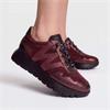 Wonders Odisei Two Tone Bungee Trainer - Burgundy